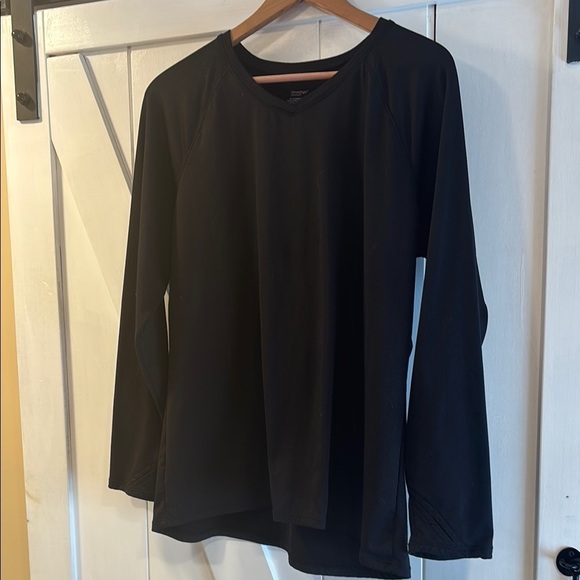 ClimateRight by CuddlDuds black long sleeved top size XL (fits like L) - Picture 7 of 8